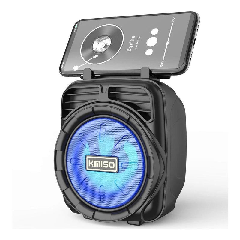 Mini Caixa De Som Bluetooth Com Suporte Celular